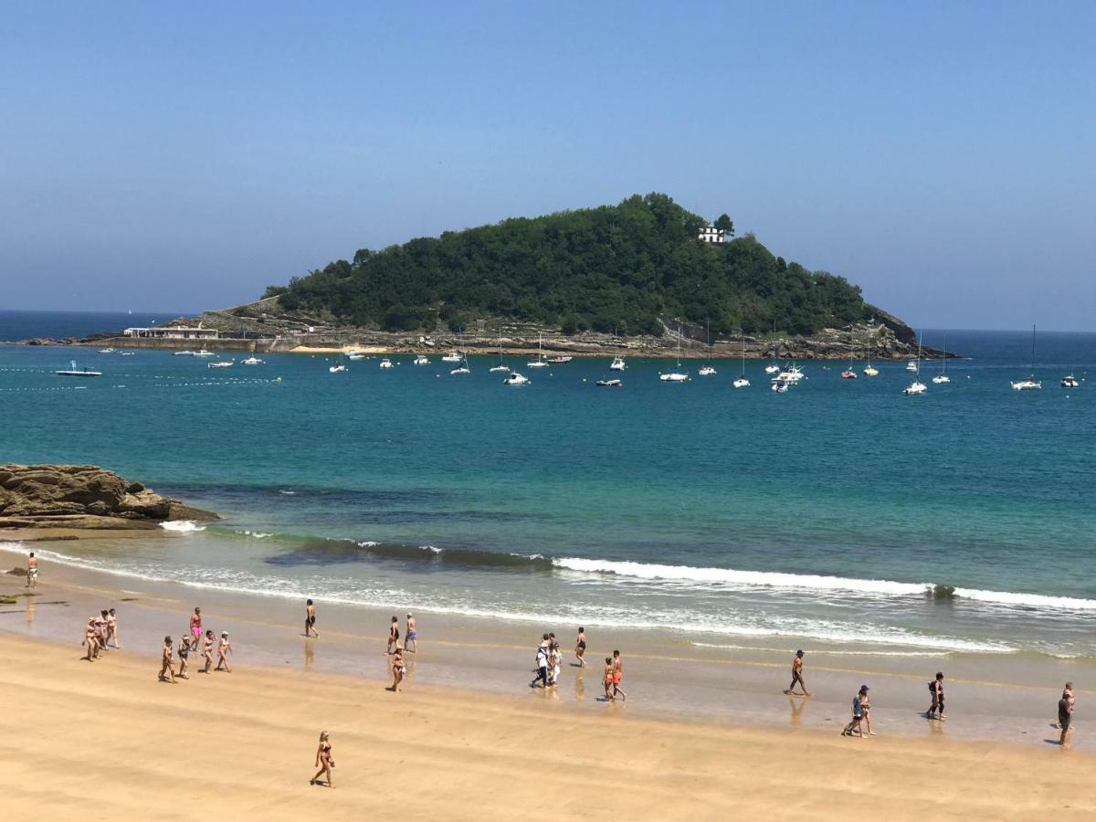 La Madame On La Concha Beach, Seaview Apartment San Sebastian Exterior photo